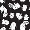 Men's Ghosts Knit Pajama Pants - Black - 3 of 3