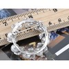 Anna-Kaci Crystal Rhinestone Faux Pearl Flower Swirl Wreath Fashion Pin Brooch - 3 of 4