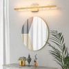 KAISITE 24inches Dimmable LED Bath Bar Black Bathroom Vanity Light - 3 of 4