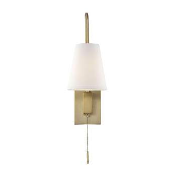 Savoy House Owen 1 - Light Swing Arm Lamp in  Warm Brass
