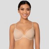 NEW Fruit of the Loom 2 Pack Beige/Black T-Shirt Bra size 40C full