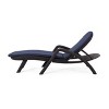 PAGED Woven Patio Chaise Lounge with Cushion,Outdoor Lounge Chairs for Poolside,Backyard - 4 of 4