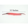 Collectible Wildlife Gifts | Centipede,  Rubber Insect, Educational, Realistic Hand Painted,  Model,   Gift,     3 1/2"   US16 B44 - 3 of 4
