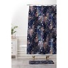 Jacqueline Maldonado Zodiac Shower Curtain Navy - Deny Designs: Polyester Microfiber, Machine Washable, Buttonhole Top - 3 of 3