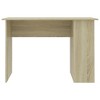 vidaXL Desk White 43.3"x23.6"x28.7" Engineered Wood - 4 of 4