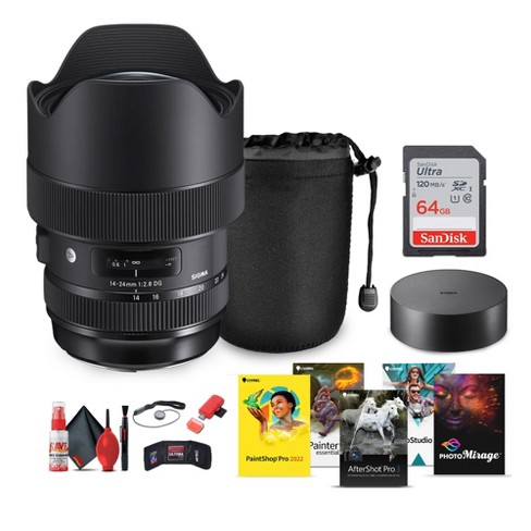 Sigma 14-24mm f/2.8 DG HSM Art Lens for Canon EF Bundle - image 1 of 4