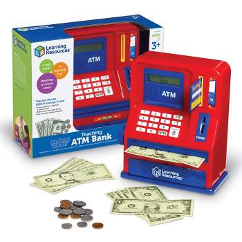 Learning Resources Pretend & Play Teaching ATM Bank