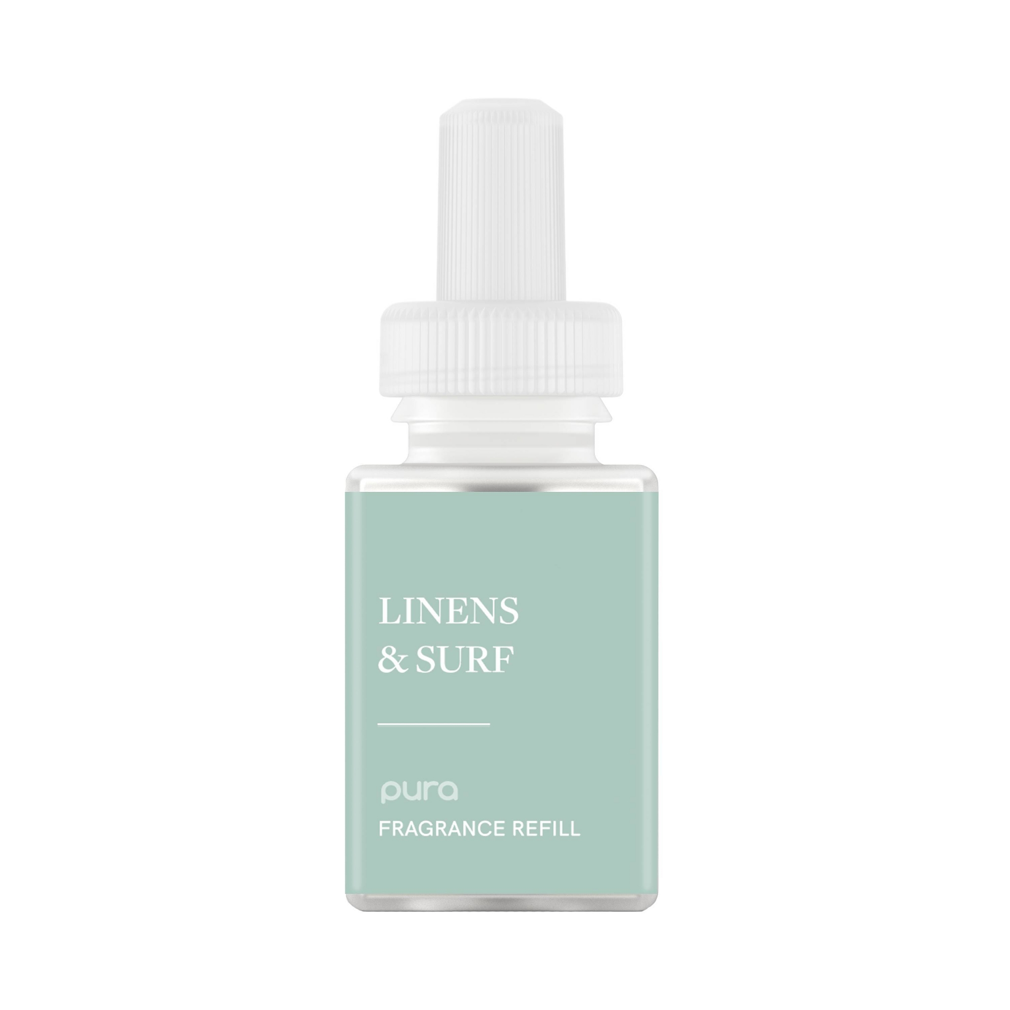Pura Smart Vial Linens and Surf Fragrance Refill
