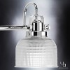 Urban Ambiance Luxury Luxe Industrial Bath Fixture,  8-3/4"H x 26-1/4"W,  Polished Chrome Finish, UHP2043 - 4 of 4