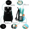 Kids backpack, lightweight children's school backpack, travel and leisure backpack, waterproof, weather resistant - 3 of 4