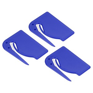 Unique Bargains Portable Utility Lightweight Handle Envelope Slitter 3 Pcs - 1 of 4