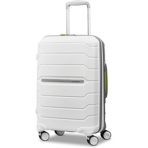 Samsonite Freeform 21" Carry-On Spinner Luggage, White/Grey - 1 of 4