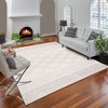 Gertmenian Olbia Andria Modern Geometric Ivory Polyester Indoor Area Rug - 2 of 4