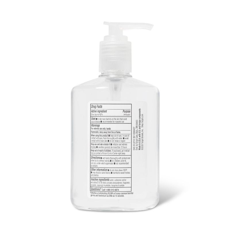 Hand Sanitizer Clear Gel - 8 fl oz - up &#38; up&#8482;, 5 of 8