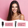 NICEBAY Wand Curling Iron, Curling Wand Set with Flat Iron Hair Straightener, Fast Heat Hair Waver Curler - 4 of 4