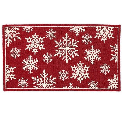 2'x3' Rectangle Hand Made Indoor and Outdoor Hooked Accent Rug Multicolored - Plow & Hearth