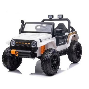 Ride on Car for Kids with Remote Control, 24V 4WD Battery Powered Electric Car, 2 Seater Ride On Truck, Kids Electric Vehicle for Boys Girls 3-9 - 1 of 4