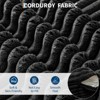 108" Modular Sectional Sofa - L Shaped Boneless Cloud Couch with 67.5" Chaise, Reversible L/R Facing, No Assembly Required, Corduroy Fabric - 4 of 4