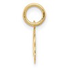 Black Bow Jewelry 14k Yellow Gold Flat Compact Car Charm - 2 of 4