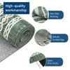 Modern Bordered Print Rug for Bedroom Machine Washable Area Rug Non-Slip Backing Rugs Low Pile Carpet for Dining Room - 4 of 4
