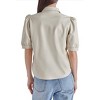 Women's Virginia Faux Leather Top - BB Dakota - 2 of 4