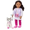 Our Generation Estella and Evi 18" Doll and Pet Puppy Set - image 2 of 4