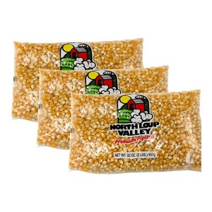 Popcorn County USA 2 lb Yellow Un-Popped Popcorn Kernels - Pack of 3 - 1 of 4