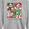 Boys' - Disney - Mickey and Friends Happy Holidays Long Sleeve Graphic T-Shirt - image 2 of 4