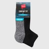 Hanes Premium Men's Cushioned Ankle Socks 3pk - 6-12 - 3 of 3