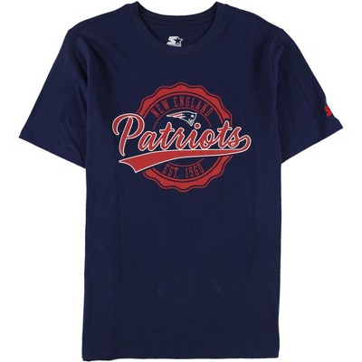 STARTER Mens New England Patriots Graphic T-Shirt