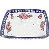 Blue Rose Polish Pottery 360 Millena Square Serving Bowl - 2 of 2