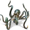 SPI Home Deep Sea Delight Brass Sculpture Coastal Ocean Accent with Turtle and Coral Scene 5 Inches Tall - 3 of 3