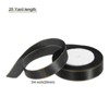 Unique Bargains Double Face Wide Satin Ribbon with Gold Edges for Wedding Bouquet - 2 of 4