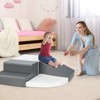 Infans 4-Piece SoftZone Toddler Playtime Corner Climber Active Play Set Indoor - 3 of 4
