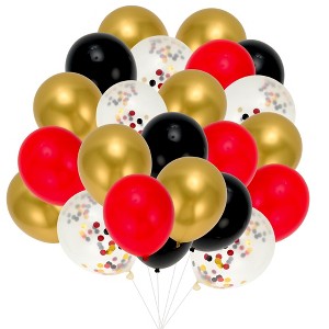 Unique Bargains Latex Party Balloons with Ribbon 10 inch 20 Pcs - 1 of 4