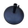 42Ibs Resin Patio Umbrella Base Black - Wellfor - 4 of 4