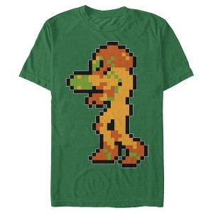 Men's Nintendo Metroid Pixelated Samus T-Shirt - 1 of 4