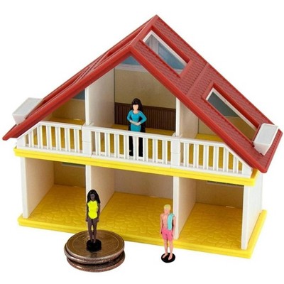 Super Impulse Worlds Smallest Barbie Malibu Dream House (Assorted Figures)