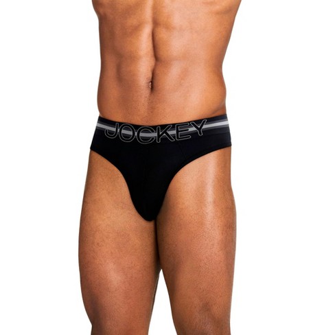 Jockey Men s Sport Stability Pouch Microfiber Thong L Black Target