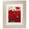 Trademark Fine Art Rio Poppies II Matted Framed Art - 2 of 4