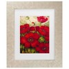 Trademark Fine Art Rio Poppies II Matted Framed Art - image 2 of 4