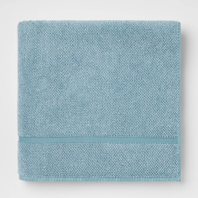 Performance Texture Bath Sheet Aqua - Threshold™
