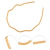 Unique Bargains Women's Classic Fashion Frosted Wavy Hairband 5.51"x4.53" 1 Pc - 2 of 4