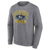 NCAA Notre Dame Fighting Irish Men's Gray Crew Neck Fleece Sweatshirt - XXL - 2 of 3