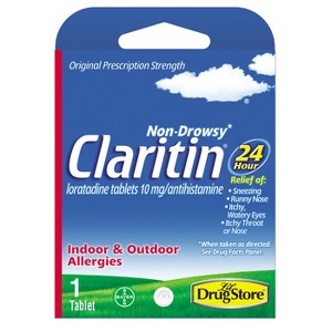 Lil Drugstore Products Claritin 1 Tablet Case Of 6 - 1 of 4