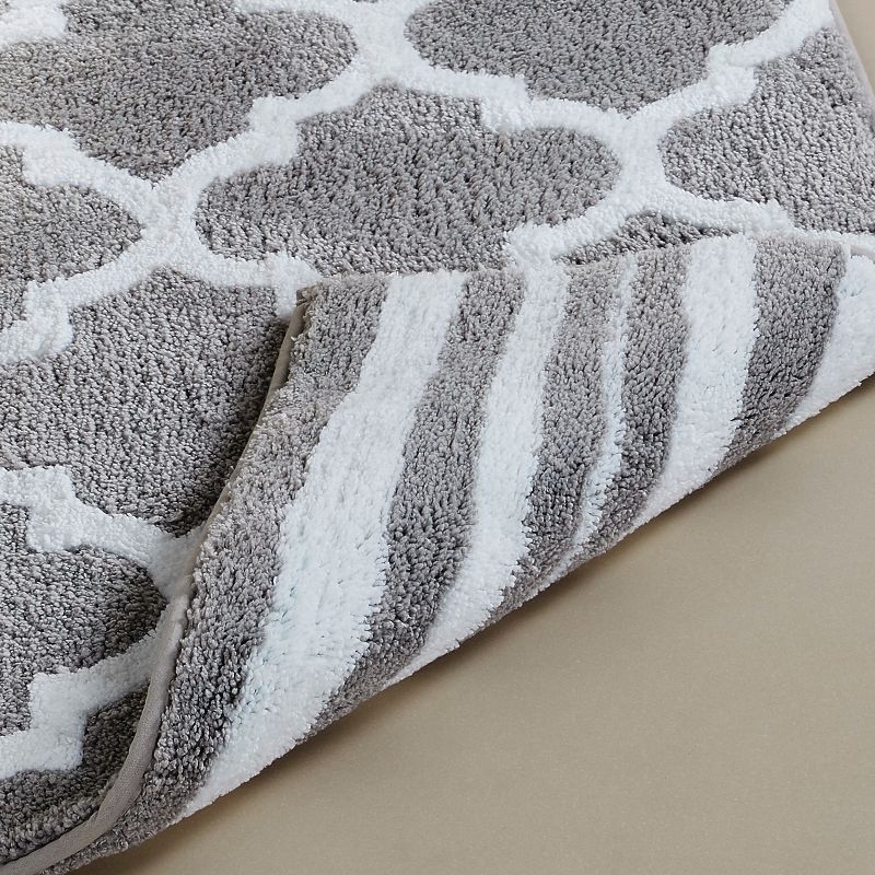 Marrakesh Collection 100% Polyester Bath Rug - Better Trends, 4 of 5