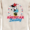 Boys' - Disney - American Darling Minnie Graphic Long Sleeve Fleece Sweatshirt - 2 of 4