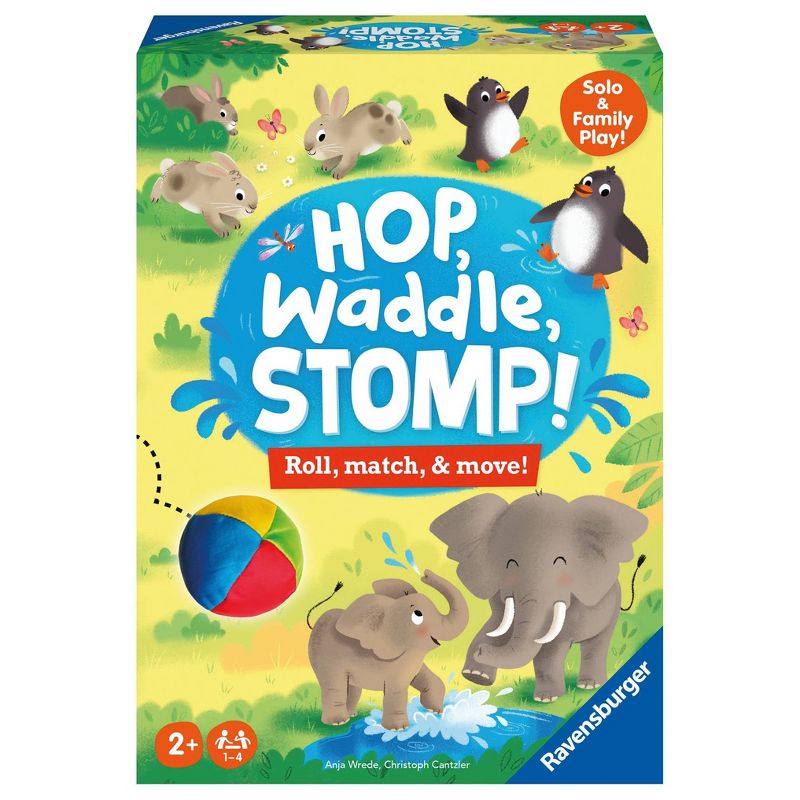 Ravensburger Hop Waddle Stomp! Board Game, 1 of 8