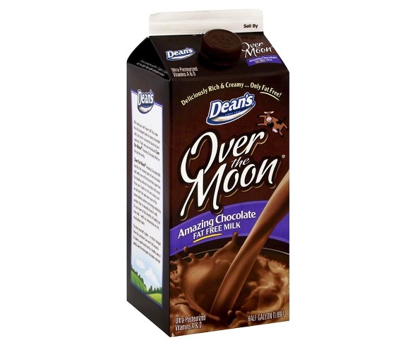 Dean's Over the Moon Amazing Skim Chocolate Milk - 0.5gal