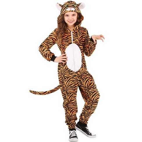 Halloweencostumes.com Tiger Onesie Girl's Costume : Target